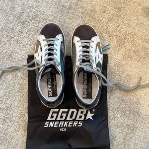 Golden Goose Camo Superstar Sneakers